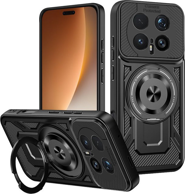 Techsuit RuggedCam Schutzhülle für Honor Magic8 Pro in Schwarz - Bild 1