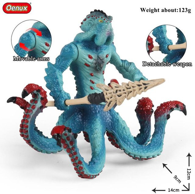 Oenux Jurassische Welt Mythischer Dinosaurier Drache Tiger Golem Löwe Actionfiguren 3-6 Jahre - Bild 1