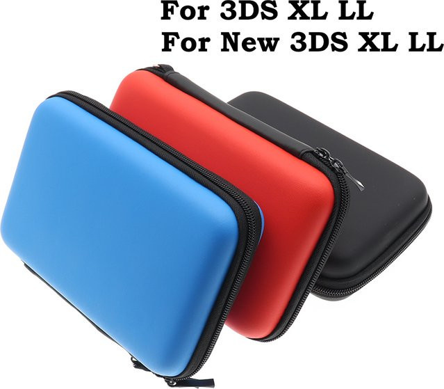 TingDong EVA Hartschalen-Tragetasche für Nintendo 3DS XL, 3DS LL und New 3DS XL in Rot - Bild 1