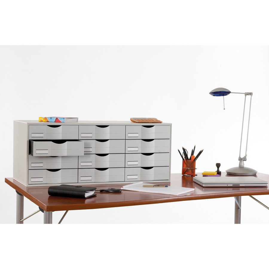 Paperflow Sortierstation für A4 in Grau aus Kunststoff - Bild 2