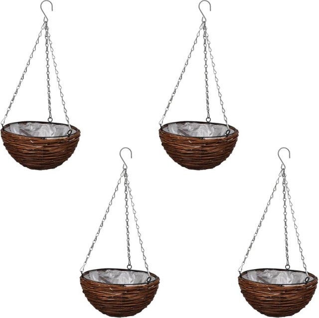 Hängender Blumentopf Hängepflanzer von VD Home Furnishing in Braun - Bild 1