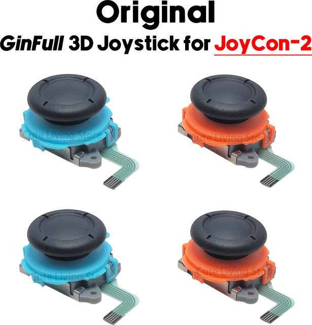 GinFull 3D-Joystick Ersatz für NS2 JoyCon 2 Controller - Bild 1