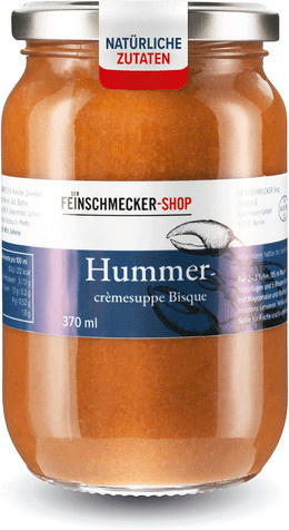 Feinschmecker-Shop Hummercremesuppe Bisque 370 g - Bild 1