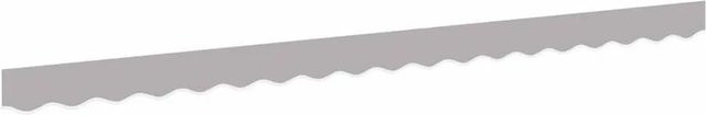 vidaXL Markisenvolant aus Polyester in Hellgrau, B: 380 cm, H: 20 cm - Bild 1