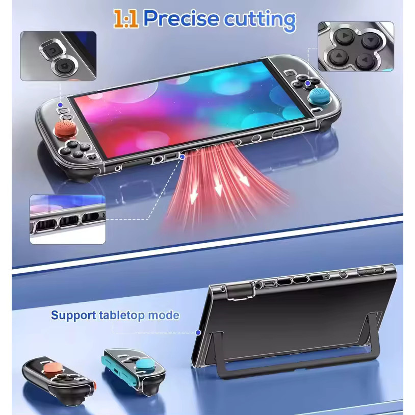 AyeBeau Schutzhülle für Nintendo Switch 2 transparent - Bild 5