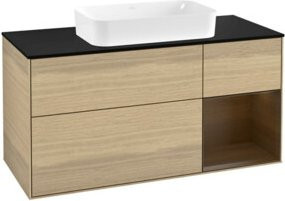 V&B Waschtischunterschrank Finion in Beige, Breite: 120 cm, Tiefe: 50,1 cm, Höhe: 50,1 cm - Bild 1