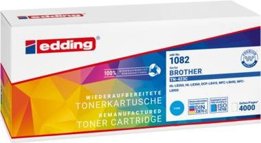 edding Tonerpatrone kompatibel mit Brother TN-423C in Cyan - Bild 1