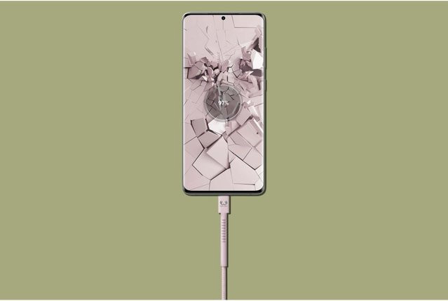 Fresh N Rebel USB-C zu USB-C Kabel in Pink, 2,0 m - Bild 1