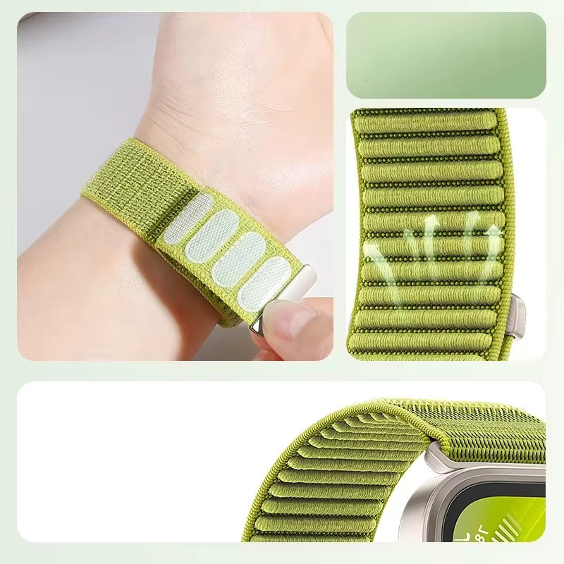 Huawei Uhrenarmband Nylon, green, Unisex - Bild 3