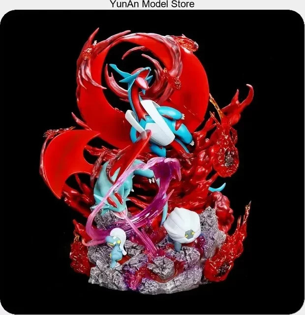 Bandai Pokémon Salamence, Anime-Figur Statue, Leuchtende Version, 36cm - Bild 1