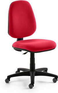 Mayer Sitzmöbel Drehstuhl 2211 für Home Office in Rot und Schwarz, B/H: 62 x 62 cm - Bild 1