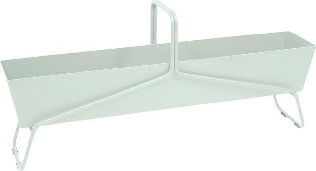Fermob Basket Blumenkasten aus Aluminium in Türkis und Weiß - Bild 1