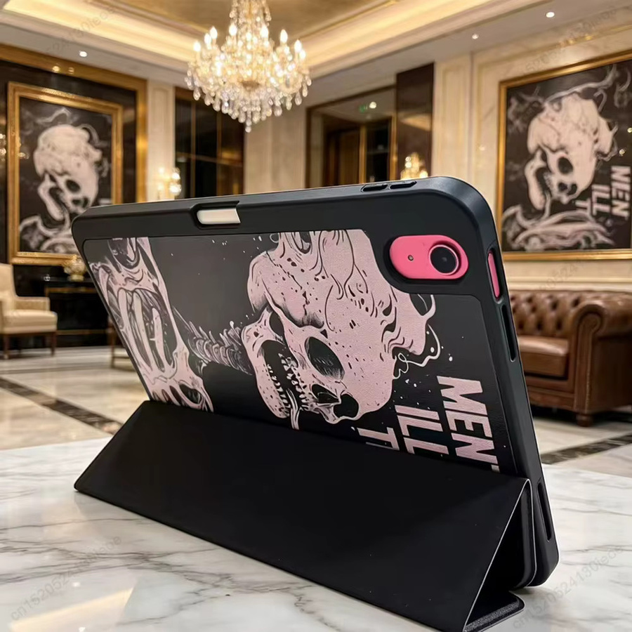 Greliana Tablet Hülle mit Stifthalter für iPad Air und iPad Pro, verfügbar in Blau und Schwarz - Bild 4