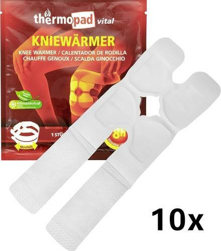 Thermopad Kniewärmer Körperwärmer in Weiß, 10er Pack, Betriebsdauer bis zu 8h - Bild 1