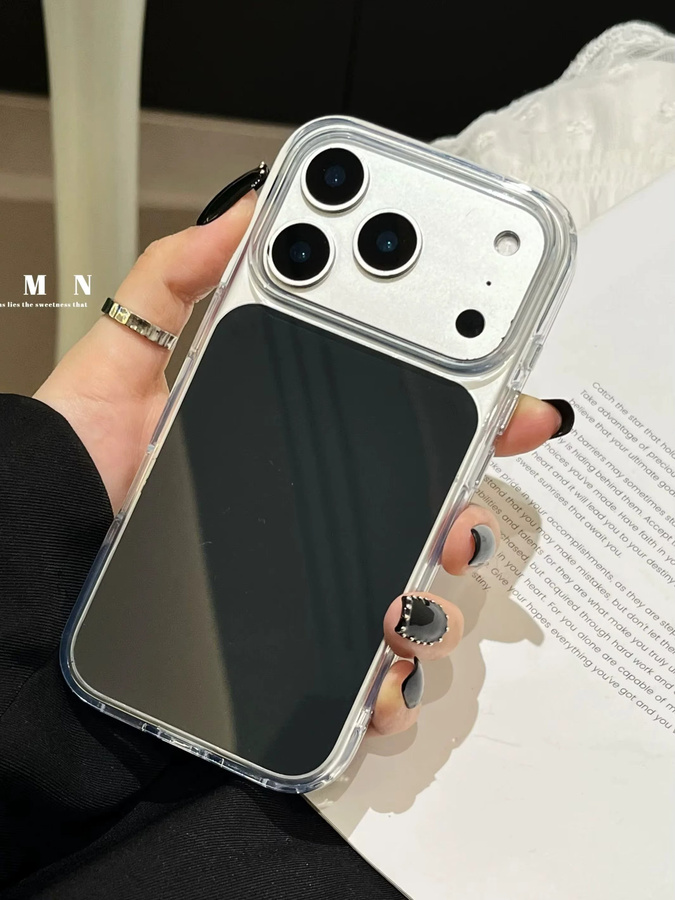 Apple iPhone 17 Air 16 15 Pro Max 17 Pro Max 16 Pro Schutzhülle aus transparentem Kristall-Acryl und TPU in Blau und Transparent - Bild 6
