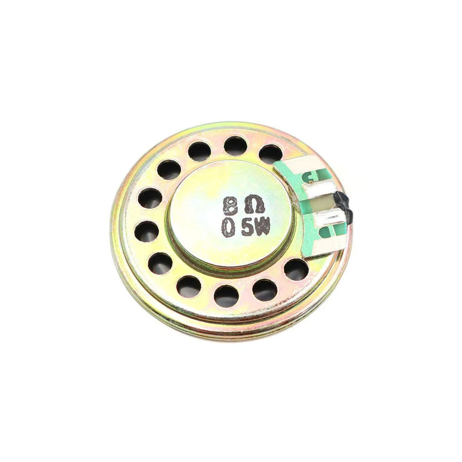 5er-Set 8R Horn Lautsprecher 0,5 Watt Durchmesser: 32 mm, Dicke: 5 mm für Musikboxen und Walkie-Talkies - Bild 2