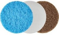 Dremel PC365 Versa Schleif- und Polierpads Sammelpackung, 3-teilig, Multicolor, Durchmesser: 63,5 mm - Bild 1
