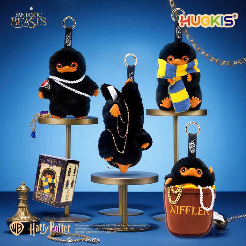 Hugkis Harry Potter & Fantastische Tierwesen Niffler Rucksack-Anhänger, Einzelfigur - Bild 3
