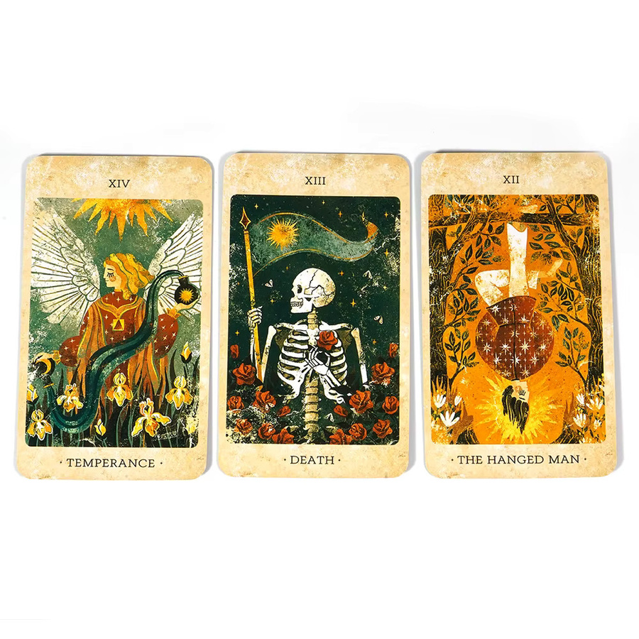 BANGSHE The Solar Kingdom Tarot Magical Journey Cosmic Insight Divination Tarot für Anfänger 86-teiliges Set - Bild 2