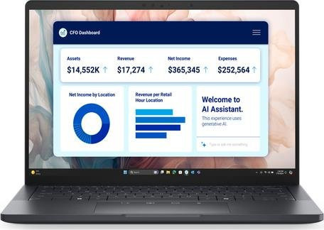 Dell Pro 13 Premium PA13250 Notebook in Schwarz mit 13,3 Zoll Display, Intel Core Ultra 7 268V, 32GB RAM, 512GB SSD und Windows 11 Pro - Bild 1