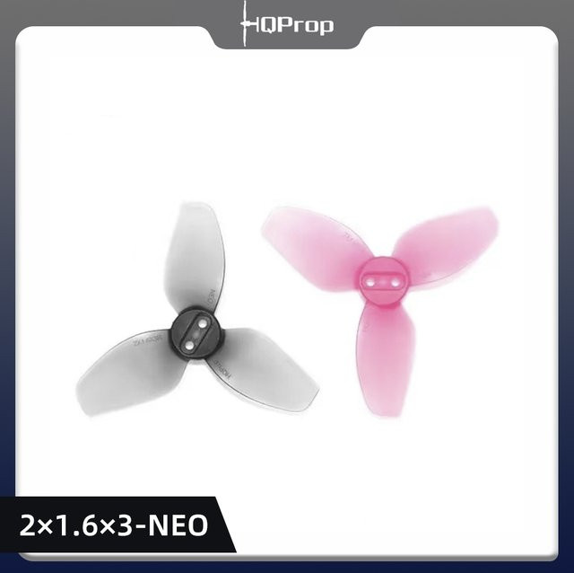HQProp FPV Propeller 2X1.6X3 für DJI Neo in Pink - Bild 1