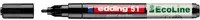 Edding Lackmarker 51 EcoLine Permanent Marker mit Bullet-Spitze in Schwarz - Bild 2