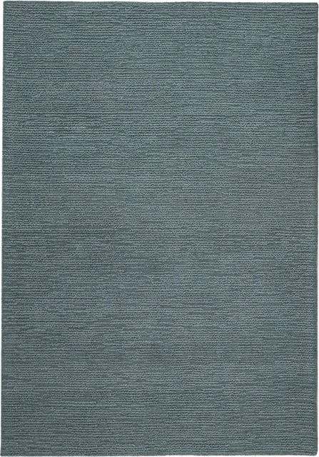 Flair Rugs Wollteppich Harris Boucle Blau B/T: 160 x 230 cm - Bild 1