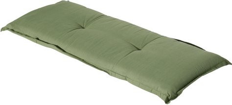 MADISON Bankauflage Basic in Grün, wetterfest und UV-beständig, B/T: 120 x 48 cm - Bild 1