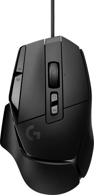 Logitech G502 X Gaming-Maus in Schwarz mit USB-A Anschluss für PC - Bild 1