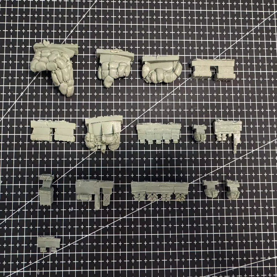 EVANOVM Fahrzeugzusatzpaket, Modellbausatz, unlackiert, Maßstab 1:72 - Bild 2