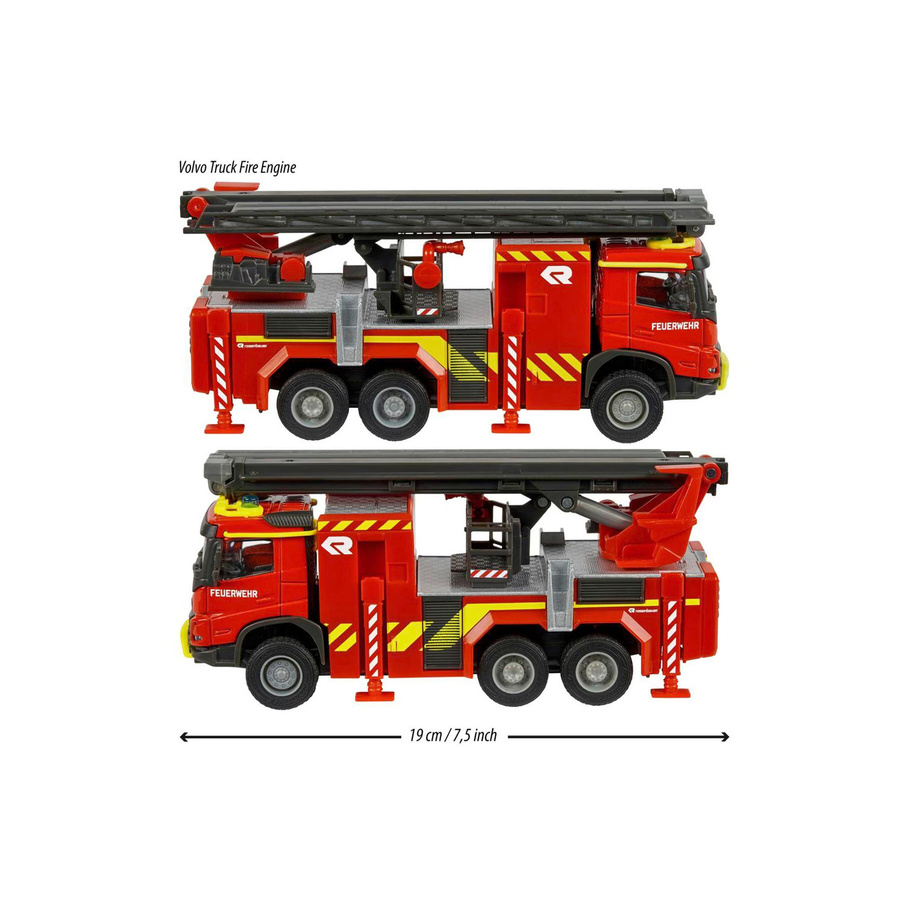Majorette Feuerwehr Truck Volvo FMX Fire Engine, ab 3 Jahre - Bild 3