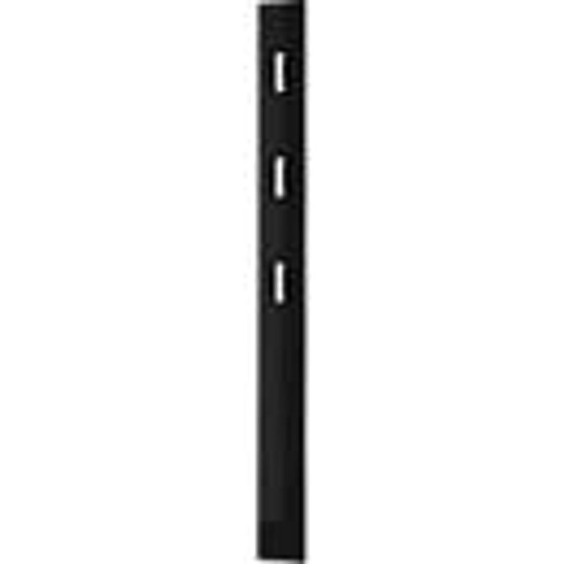 Germania Garderobenpaneel Susanna in Schwarz mit 3 Haken, B/T/H: 15 x 30 x 170 cm - Bild 4