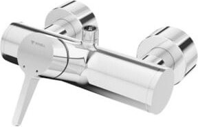 Schell Brause-Einhebelmischer VITUS VD-EH-M Duscharmatur Aufputz in Chrom/Silber mit Wasserersparnis - Bild 1