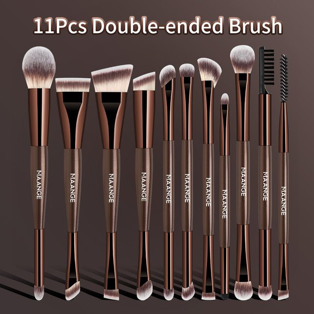 MAANGE Make-up-Pinsel-Set, 11-teilig, Unisex - Bild 1