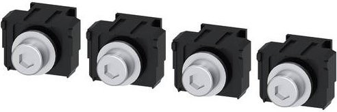 Siemens Flachanschluss 3VA9234-0QA00 Schwarz mit Schraubanschluss - Bild 1