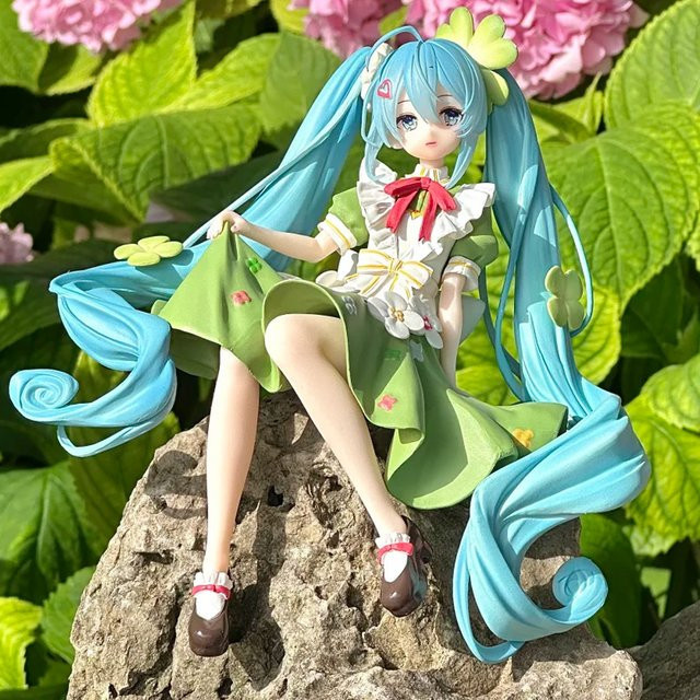 Bandai Hatsune Miku Noodle Stopper Actionfigur, 15cm, Kunststoff, Bunt - Bild 1