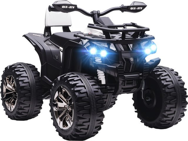 HOMCOM Elektro Quad, Kinderfahrzeug, Weiß, ab 3 Jahre - Bild 1