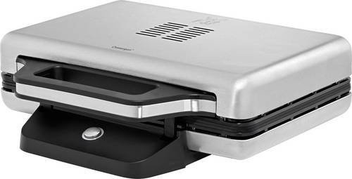 WMF Sandwich-Toaster aus Edelstahl mit herausnehmbaren Platten in Silber und Schwarz - Bild 1