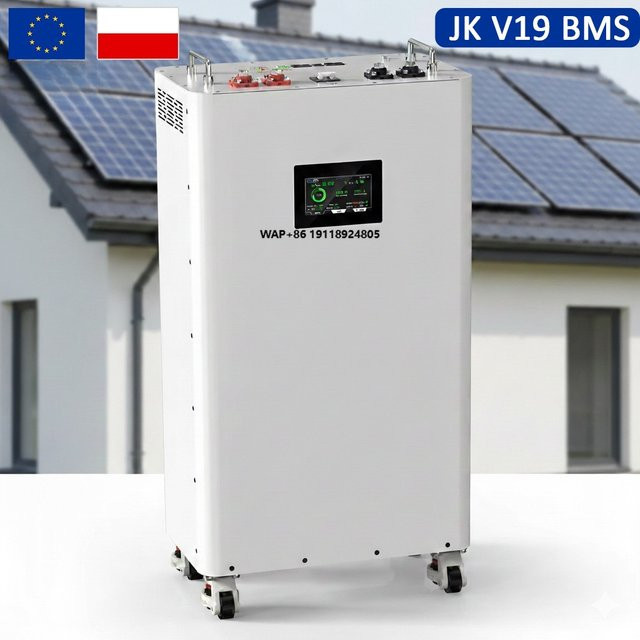 Solar-Energiespeicher DIY LiFePO4 Batteriebox 48V 280Ah 314Ah 51.2V Solar-Lithium-Ionen-Batterie DIY-Kit mit JK V19 BMS in Weiß - Bild 1