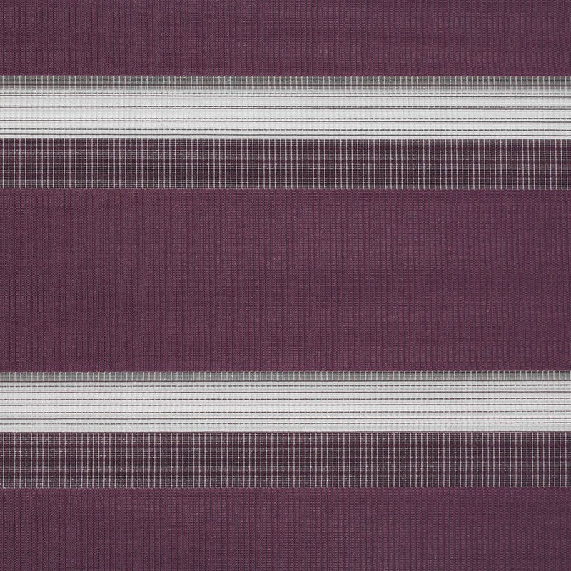 Lichtblick Duo Rollo Klemmfix ohne Bohren, Tag-Nacht-System, gestreift, Farbe: Purple, B/H: 120 x 150 cm - Bild 2