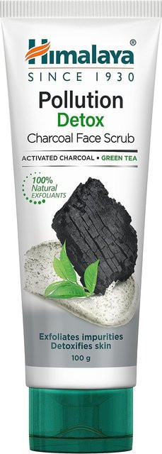 Himalaya Charcoal Gesichtspeeling, 100g, Tiefenreinigend - Bild 1