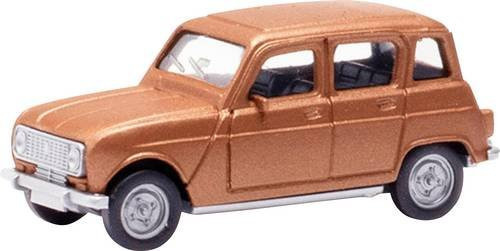 Herpa Renault R4 PKW Modell, 1:87, beigemetallic, Metall - Bild 1
