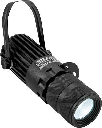 Eurolite PST-12W LED Pinspot Effektstrahler Kaltweiß 6000K 12W COB 1200lm CRI 90 Schwarz - Bild 1
