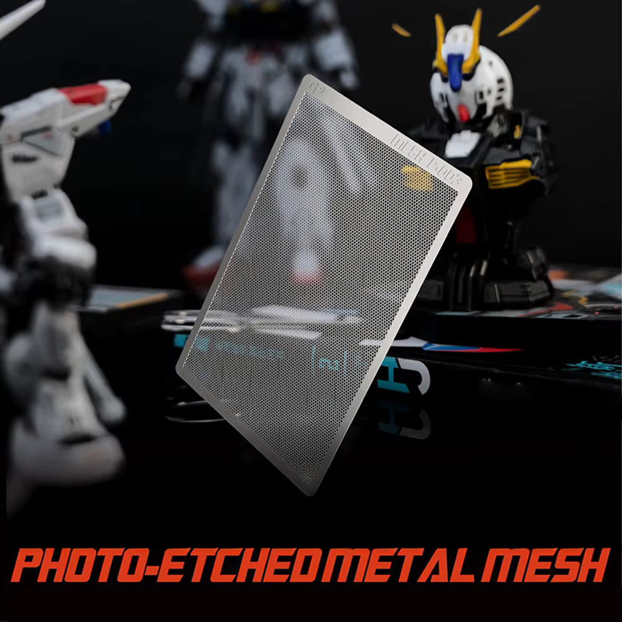 SANMERSEN Fotoätzte Heizkörper-Netzzelle, Metall, Grau - Bild 3