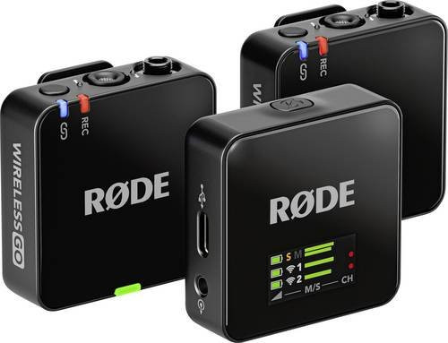 Rode Wireless GO III Kabelloses Ansteck-Funkmikrofon-Set in Schwarz mit USB-C und 3,5 mm Klinke - Bild 2