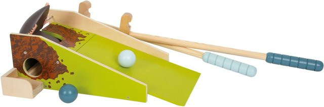 small foot Kinder Minigolf-Set Maulwurf Holz Mehrfarbig - Bild 1