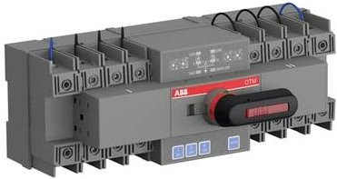 ABB OTM125F4C21D400C Lastumschalter in Schwarz und Grau - Bild 1