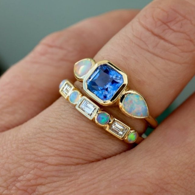 YoYo Ring vergoldet, Zirkonia, Damen - Bild 1