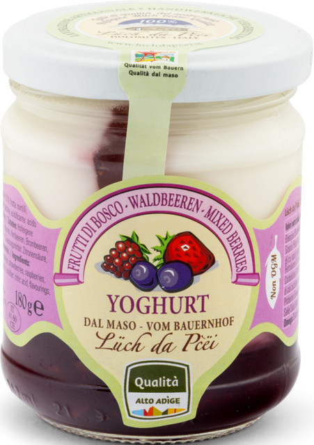 Crazzolara Joghurt mit Waldbeeren 180 g - Bild 1