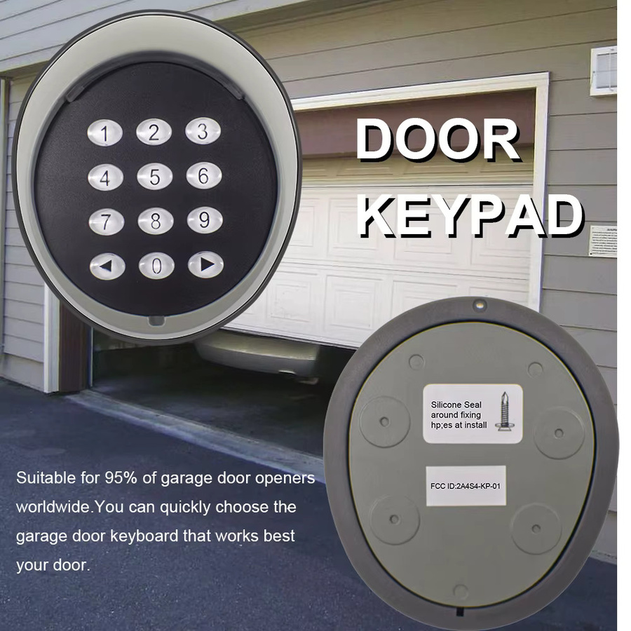 Tuya App Fernbedienung mit Wireless Remote Keypad und 2CH WIFI Empfänger für RF 433MHz Rolling Code Garage Opener - Bild 5